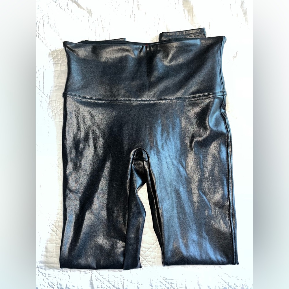 Spanx Faux Leather Leggings